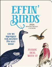 Buy Effin' Birds 12-Month 2026 Monthly/Planner Calendar