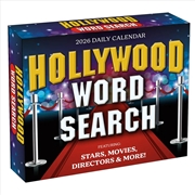 Buy Hollywood Word Search 2026 Boxed Calendar