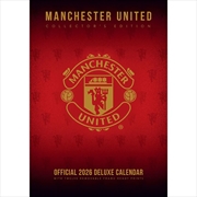 Buy Manchester United FC 2026 A3 Deluxe Calendar
