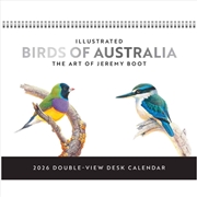 Buy Birds of Australia, The Art of Jeremy Boot 2026 Double View Desk Easel Calendar