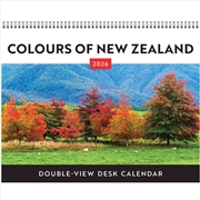 Buy Colours of New Zealand 2026 Double View Desk Easel Calendar
