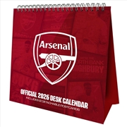 Buy Arsenal 2026 Single View Desk Easel Calendar