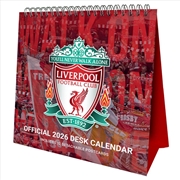 Buy Liverpool FC 2026 Single View Desk Easel Calendar