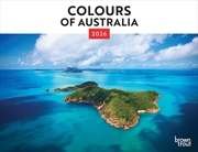 Buy Colours of Australia 2026 Horizontal Calendar