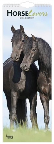 Buy Horse Lovers 2026 Slimline Calendar