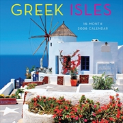 Buy Greek Isles 2026 Square Calendar