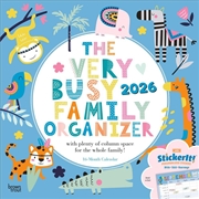 Buy The Very Busy Family Organizer 2026 Square STKR Calendar