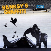 Buy Banksy's Graffiti 2026 Square Calendar