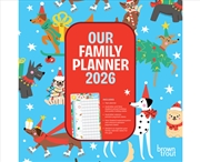 Buy Our Family Planner 2026 Square Calendar