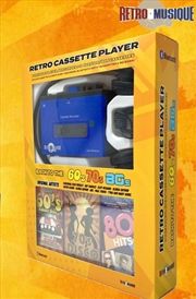 Buy Blue - 60's/70's/80's Cassette Player Bundle