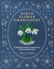 Buy Birth Flower Embroidery