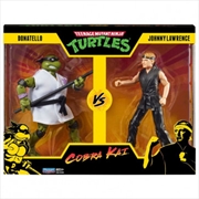 Buy TMNT vs Cobra Kai: Donnie vs Johnny Lawren (6in)