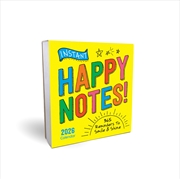 Buy 2026 Instant Happy Notes Boxed Calendar