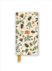 Buy Foiled Slimline Journal: Jade Mosinski, Garden Bees