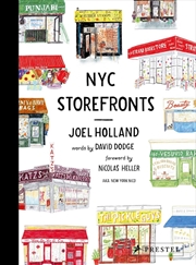 Buy NYC Storefronts: Illustrations of the Big Apple's Best-Loved Spots (Compact Edition)