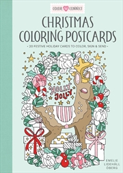 Buy Christmas Coloring Postcards: 20 Festive Holiday Cards to Color, Sign, and Send