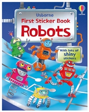 Buy First Sticker Books Robots