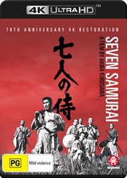 Buy Seven Samurai - 70th Anniversary Edition | UHD