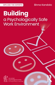 Buy Building a Psychologically Safe Work Environment