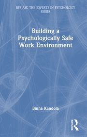 Buy Building a Psychologically Safe Work Environment