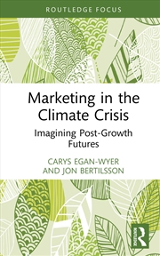 Buy Marketing in the Climate Crisis