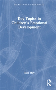 Buy Key Topics in Children’s Emotional Development