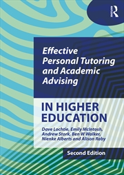 Buy Effective Personal Tutoring and Academic Advising in Higher Education