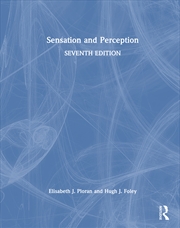 Buy Sensation and Perception