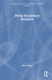 Buy Doing Vocabulary Research