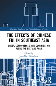 Buy The Effects Of Chinese Fdi In Southeast Asia