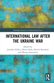 Buy International Law After The Ukraine War