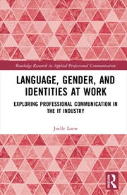 Buy Language, Gender, and Identities at Work