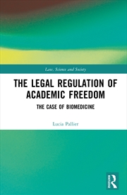 Buy The Legal Regulation of Academic Freedom