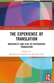 Buy The Experience of Translation