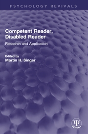 Buy Competent Reader, Disabled Reader