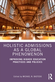 Buy Holistic Admissions as a Global Phenomenon