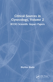 Buy Critical Sources in Gynecology, Volume 2