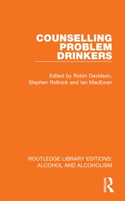 Buy Counselling Problem Drinkers