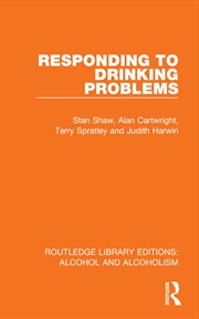 Buy Responding to Drinking Problems