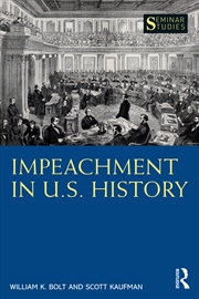 Buy Impeachment in U.S. History