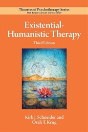 Buy Existential-Humanistic Therapy