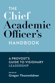 Buy The Chief Academic Officer's Handbook