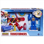 Buy Transformers x Sonic the Hedgehog: Transformers Wingtail and Blue Booster Action Figures