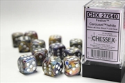 Buy Chessex 16mm D6 Dice Block Festive Carousel/White