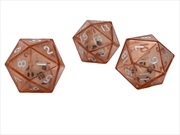 Buy Chessex D20 Double Dice Red/white (Individual Dice)
