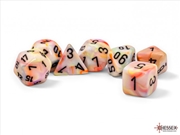 Buy Chessex Festive Mega-hedral Circus/black 7-Die set