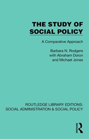Buy The Study of Social Policy