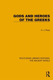 Buy Gods and Heroes of the Greeks