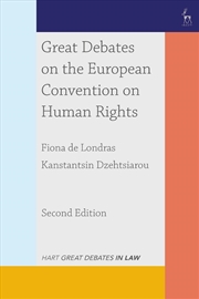 Buy Great Debates on the European Convention on Human Rights