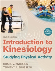Buy Introduction to Kinesiology
